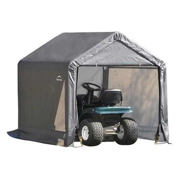 Shed-in-a-Box 6' x 6' x 6', Peak Style, Gray